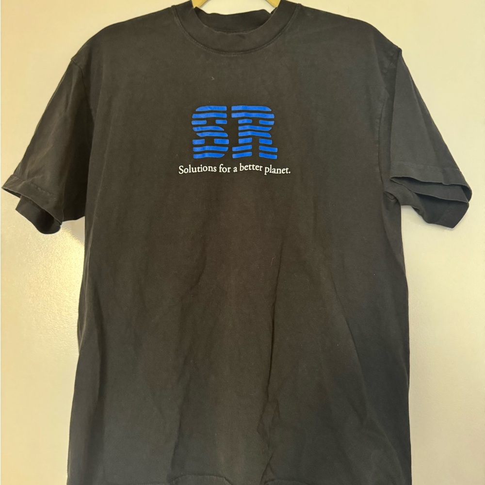 Sporty and Rich IBM Style Black T-Shirt